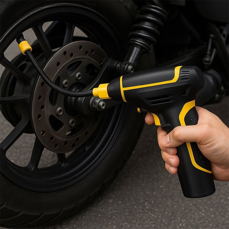 Motorcycle Pump for Emergency Rides