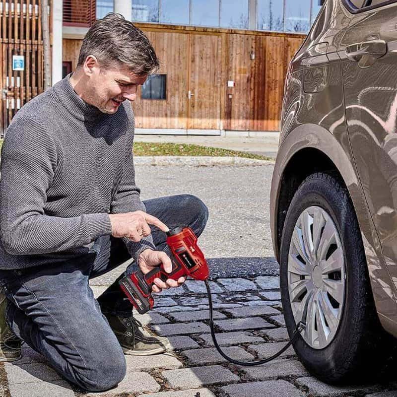Tire Inflator for Road Emergencies