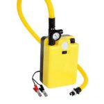 Clipe de bateria Tipo de carregamento Bomba SUP de 12V com medidor de pressão HT-780A