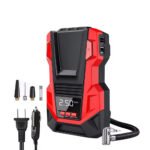 Digitaler AC&DC-Reifenfüller mit Kabel und LED-Licht CZK-3666