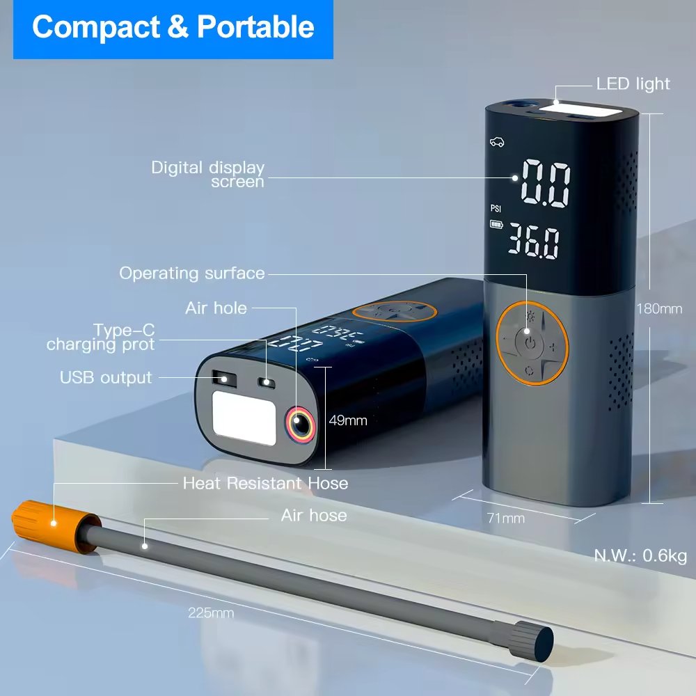 Bomba de ar automotiva kelylands Introdução CZK-3691