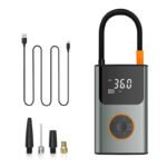 Pompe à air numérique sans fil pour voiture - Banque d'énergie et lumière SOS CZK-3695