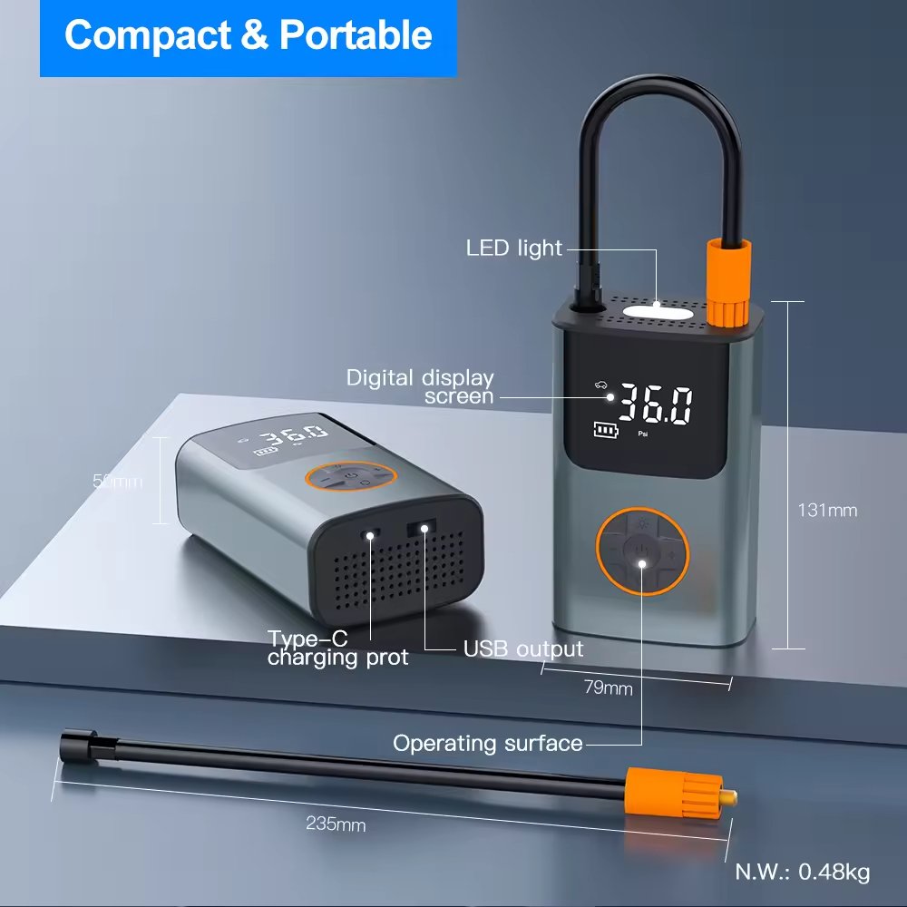 Pompe à air pour voiture kelylands CZK-3695 introduction
