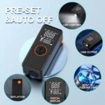 kelylands car air pump CZK-5617B multipurpose functions