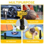 kelylands car air pump CZK-5622 multipurpose usage