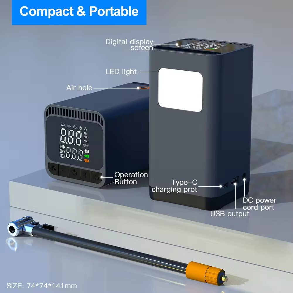 kelylands Auto-Luftpumpe CZK-5657 Zubehör Einführung