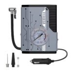 LEDライト付きヘビーデューティーアナログ式タイヤ空気入れ CZK-DA0