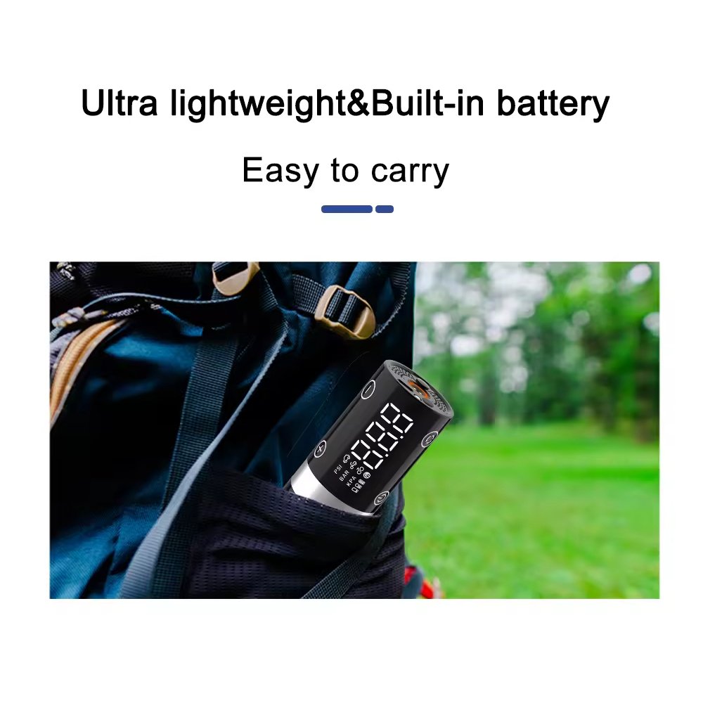 Pompe à air de voiture kelylands CZK-DC07 légère et avec batterie intégrée