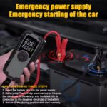 ケリーランド車空気ポンプ CZK-DH01B 緊急始動付き