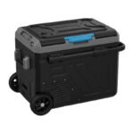 Nevera de doble zona con compresor y ruedas 50L para camping y viajes C053-050