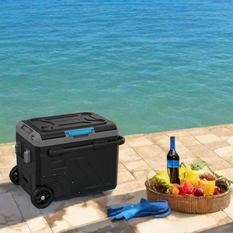 kelylands compresor coche nevera C053-050 utilizado cerca de la piscina