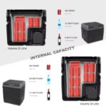 kelylands nevera de compresor para coche CFP-20L capacidad interna