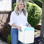 kelylands mini fridge MFA-15L easy to carry outdoors