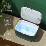 kelylands skincare fridge CBA-9L internal structure