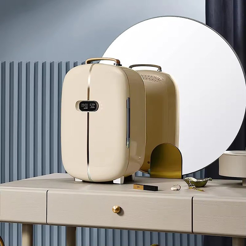 kelylands skincare fridge MFA-12L-C usado en casa