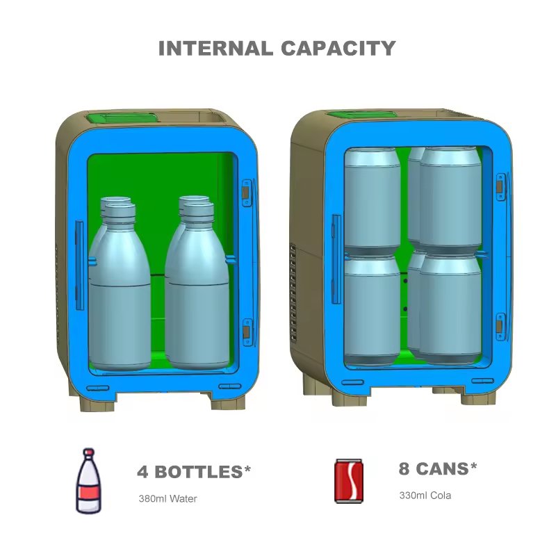 Réfrigérateur pour soins de la peau kelylands MFA-6L-G capacité