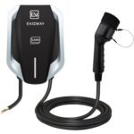 النوع 2 (IEC 62196-2) شاحن كهربائي منزلي كهربائي 32 أمبير بقدرة 7 كيلوواط مزود بمؤشر LED