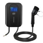 Carregador EV doméstico tipo 2 (IEC 62196-2) AC 32A 7kW com LCD