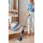 aspirador de pó doméstico kelylands SM-608A cor cinza usado em casa