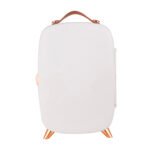 ثلاجة صغيرة سعة 6 لتر بمقبض جلدي للتبريد اليومي CBA-6L-G