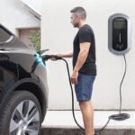 kelylands type 1 home EV charger MRS-AJ8 wall box used at home