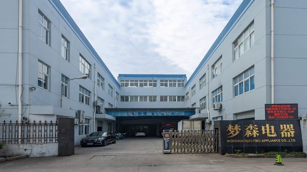 Instalaciones de Cixi Mongsun Electric Appliance Co, Ltd.