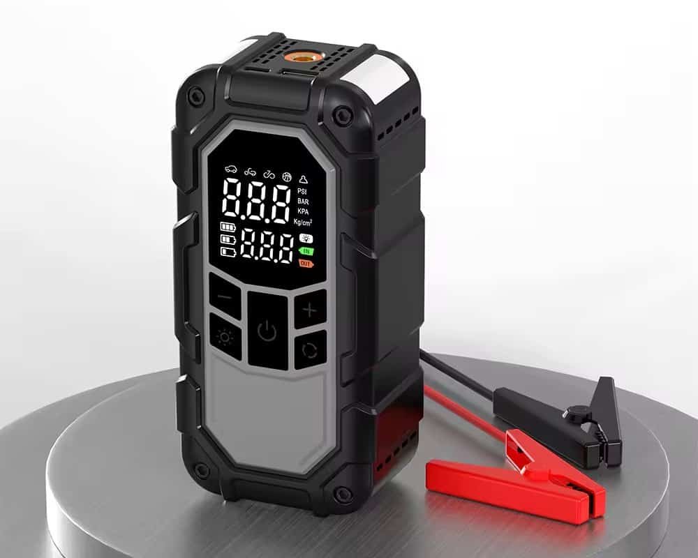 مضخة هواء السيارة kelylands CZK-DH01 المزودة بوظيفة بدء التشغيل