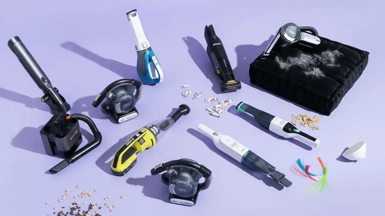 휴대용 진공 청소기, 휴대용 스티머 등 청소와 디테일을 위한 다용도 차량용 액세서리.