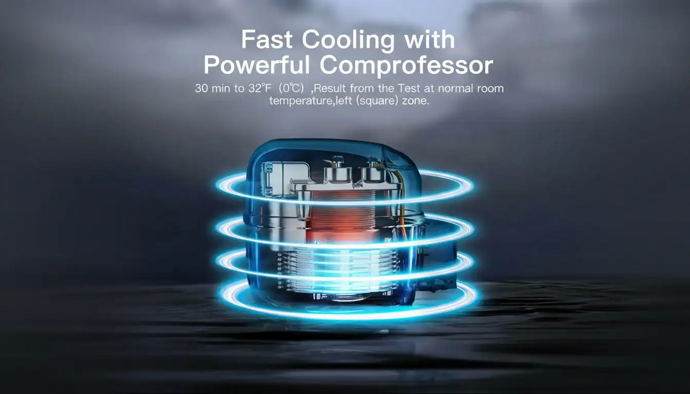 Performance car air conditioner compressor for optimal cooling and comfort.