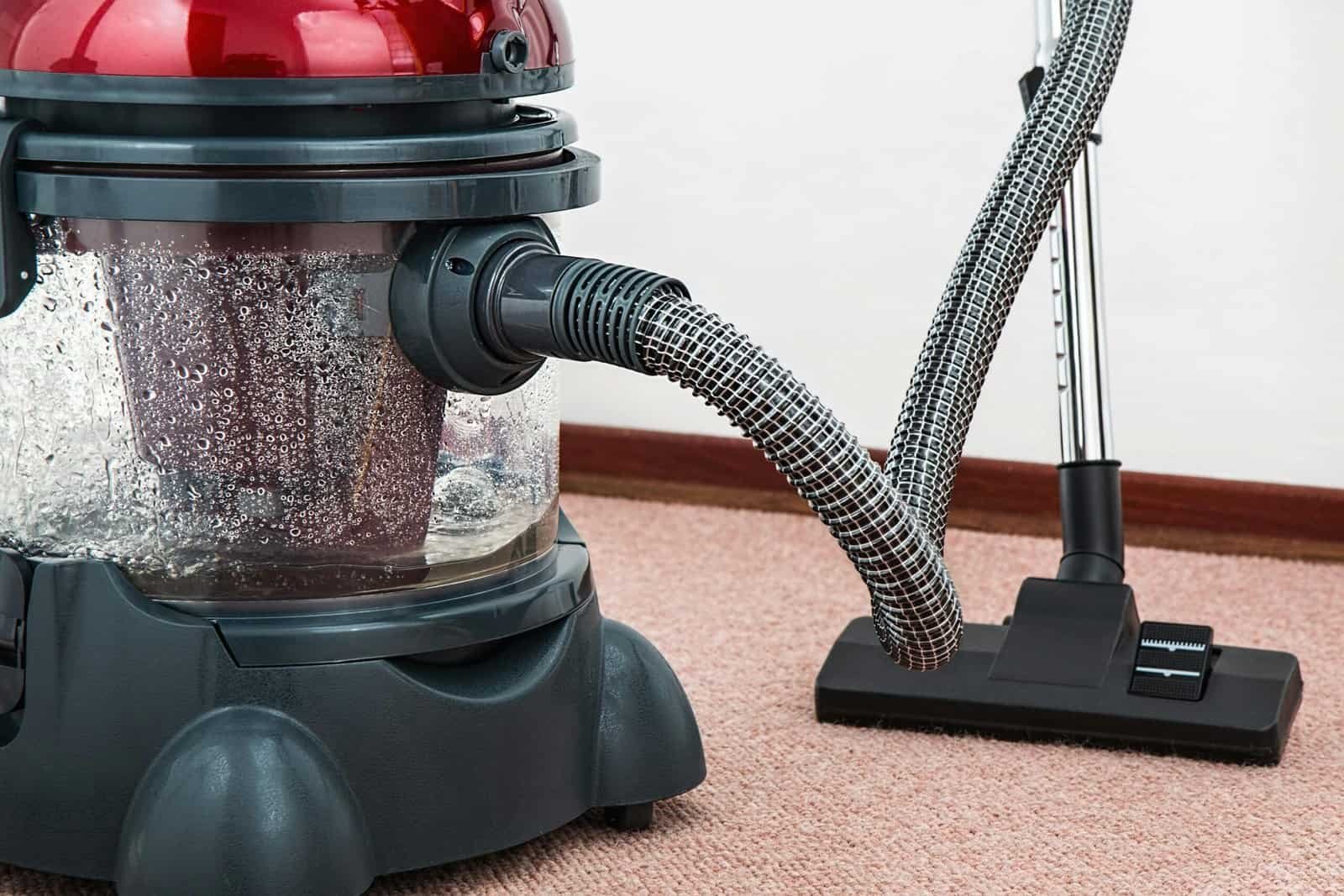 Vacuum cleaner hose attachment for car cleaning.