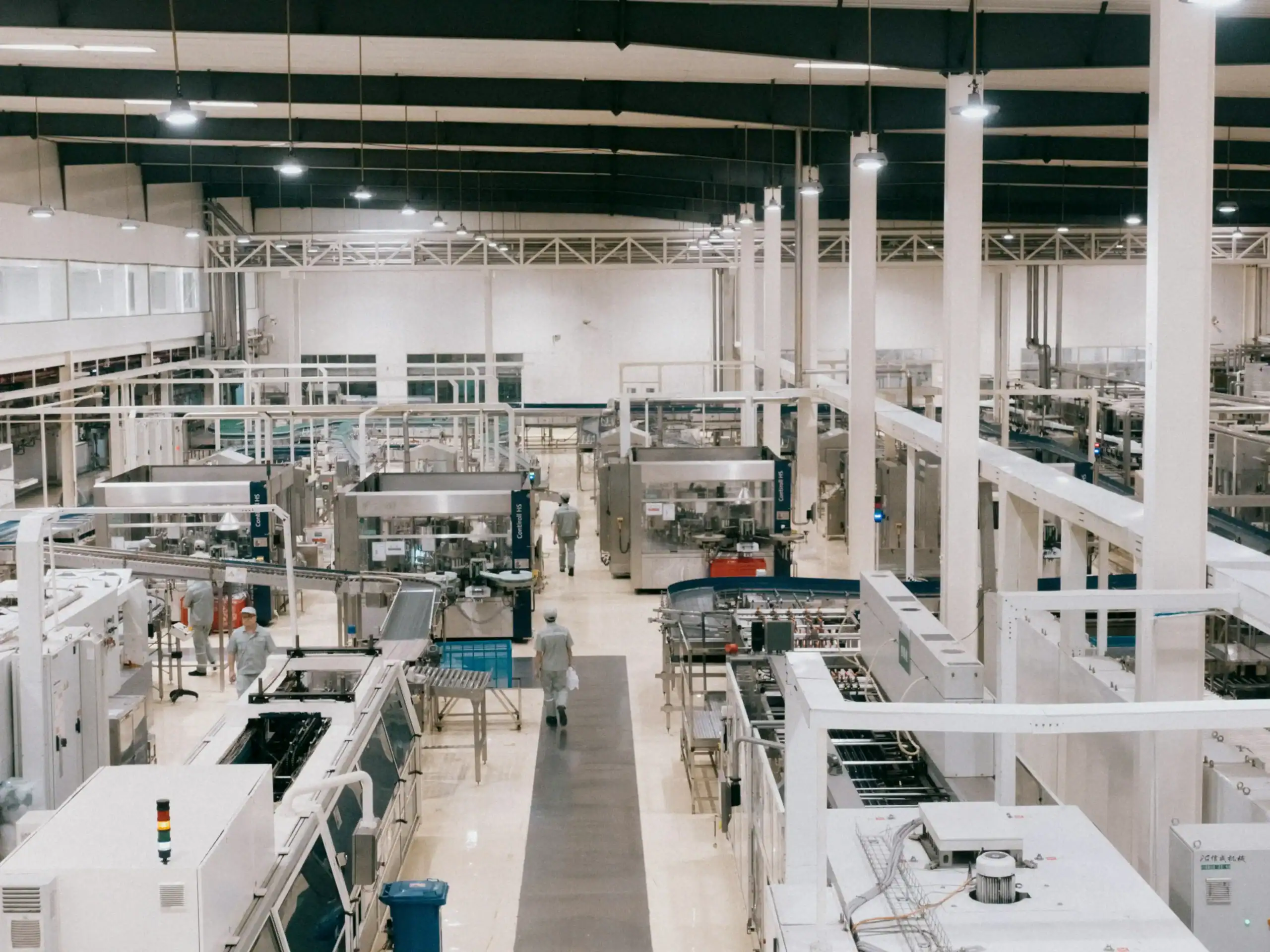 Car accessories manufacturing plant with advanced machinery and skilled workers.