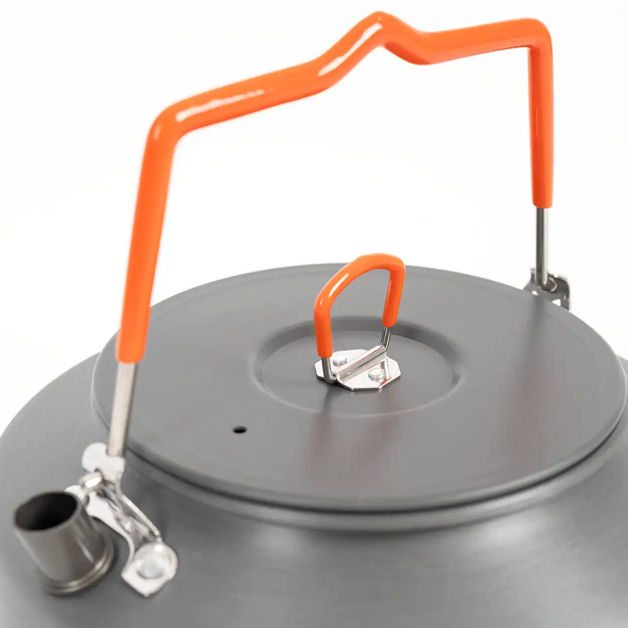 KelyLands car accessory with orange handle and metallic base for vehicle use.